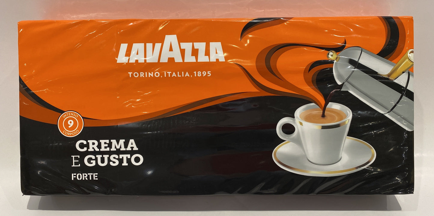 Lavazza - Crema e Gusto - Gusto Forte Blend - Four 8.8oz Bricks (Four Pack)