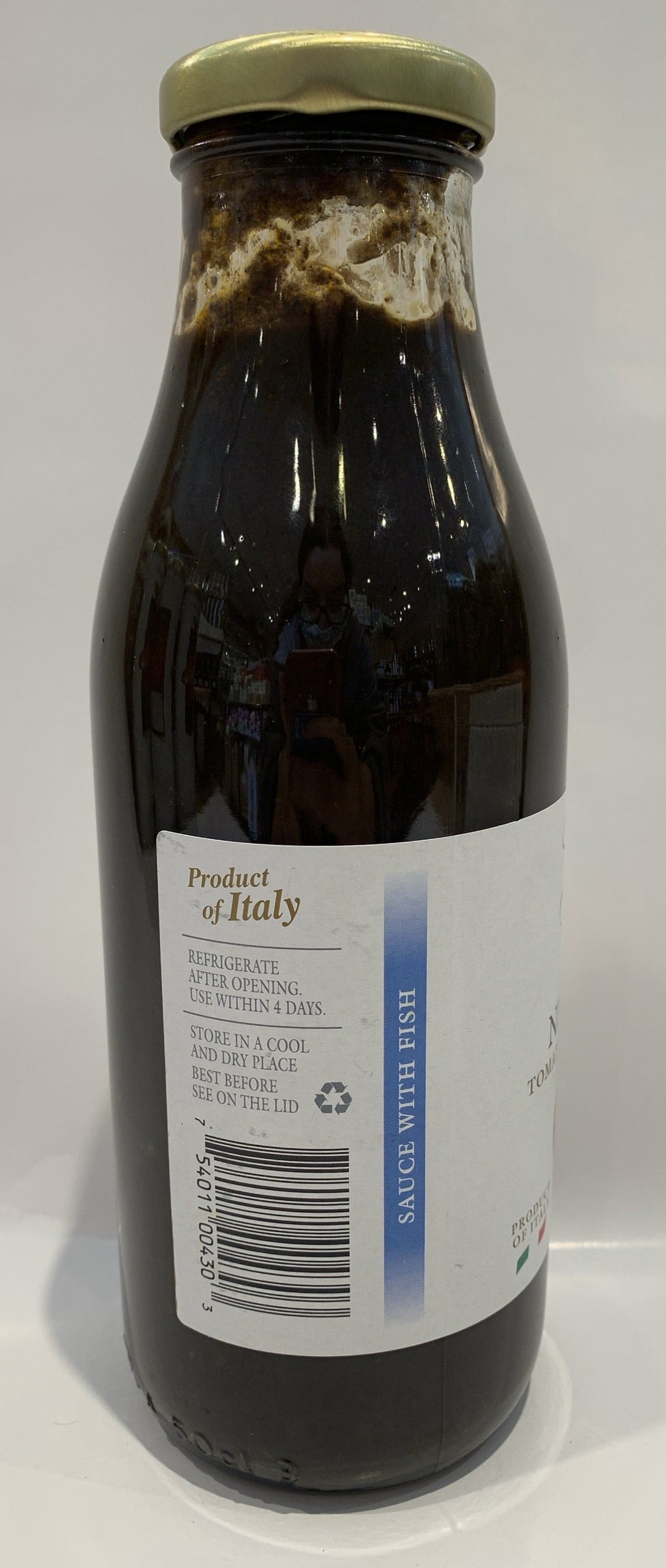 Paolo's - Tomato Sauce Al Nero Di Seppia - 520g (18.34 oz)