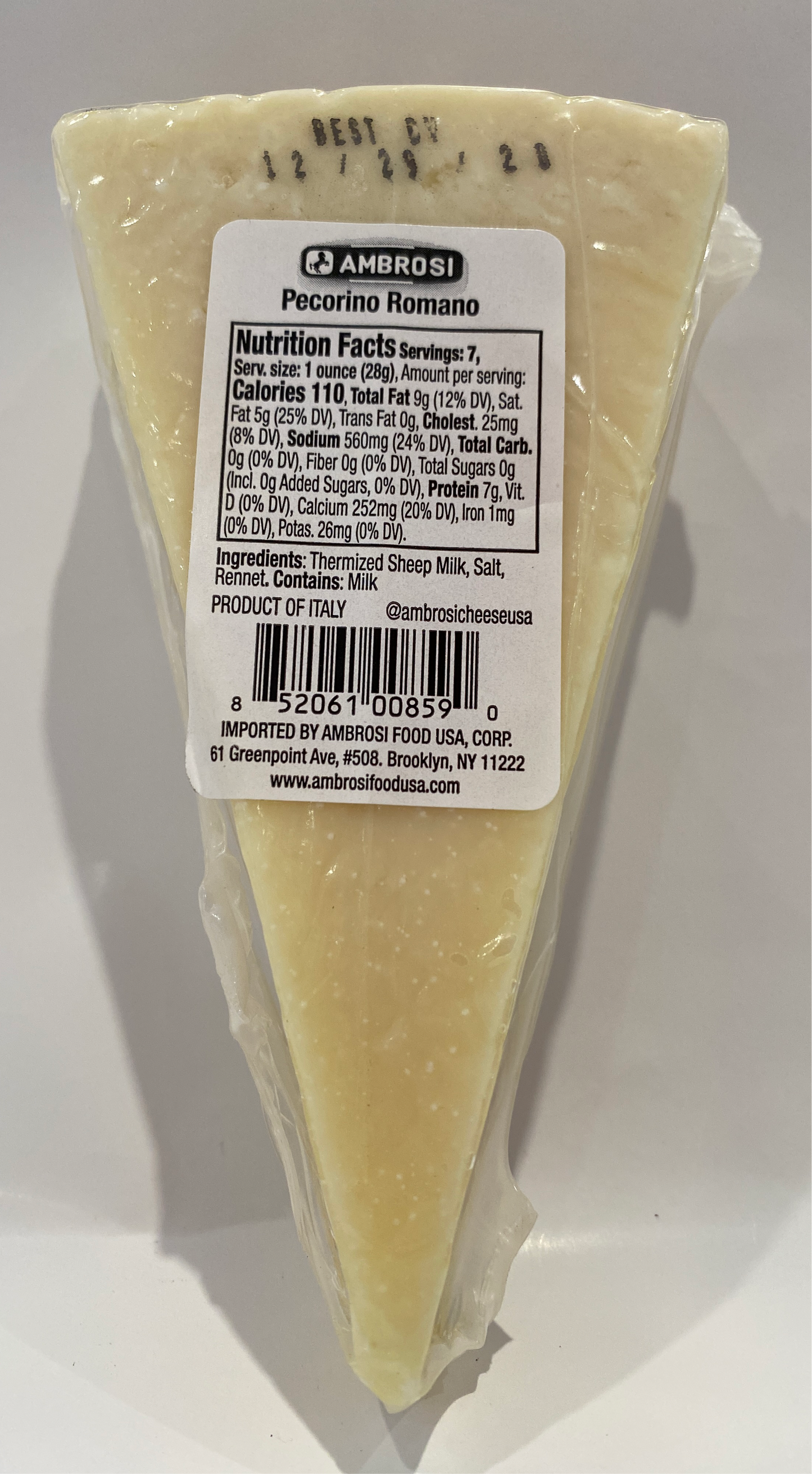 Ambrosi - Pecorino Romano - 7oz