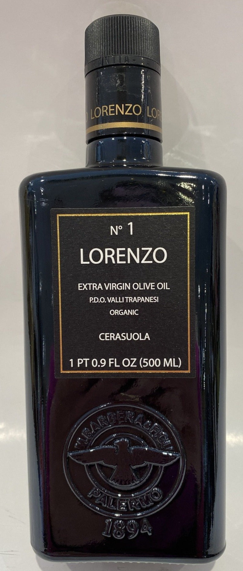 Barbera - Lorenzo #1 - Cerasuola Organic Extra Virgin olive Oil - 500ml (16.90 fl oz)