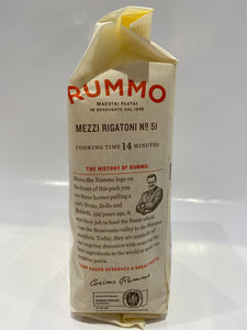 Rummo - Mezzi Rigatoni #51 - Pasta - 454g (16 oz)