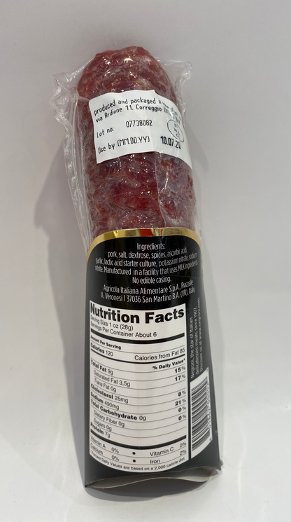 Negroni - Salame Negronetto (Gluten Free) - 5.5 oz