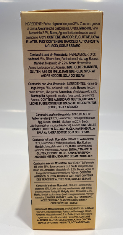 Pan Ducale Italy - Cantuccini Al Moscato D'Abruzzo - 7.04 oz