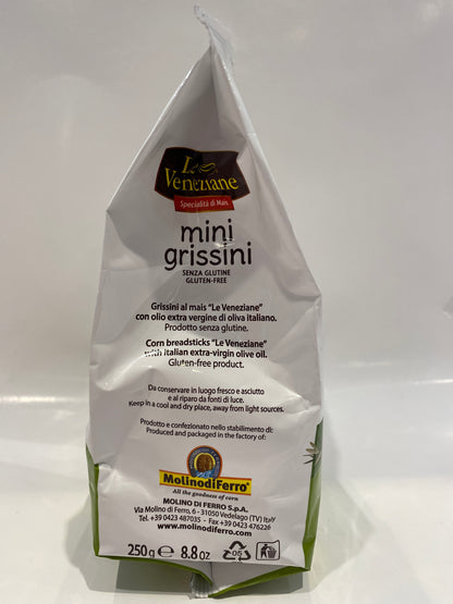 Le Veneziane - Mini Grissini con Olio Extra Vergine Di Oliva - 8.8 oz