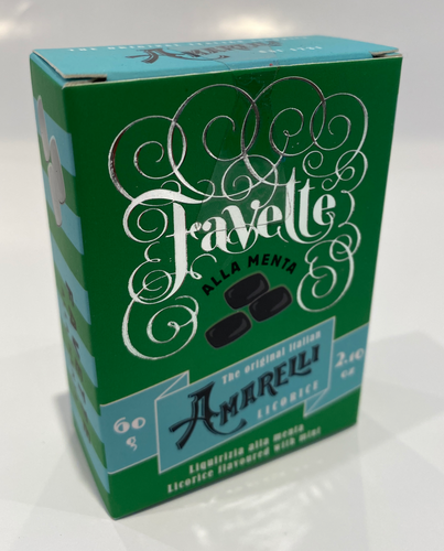 Amarelli - Favette Liquirizia Alla Menta - 2.10 oz