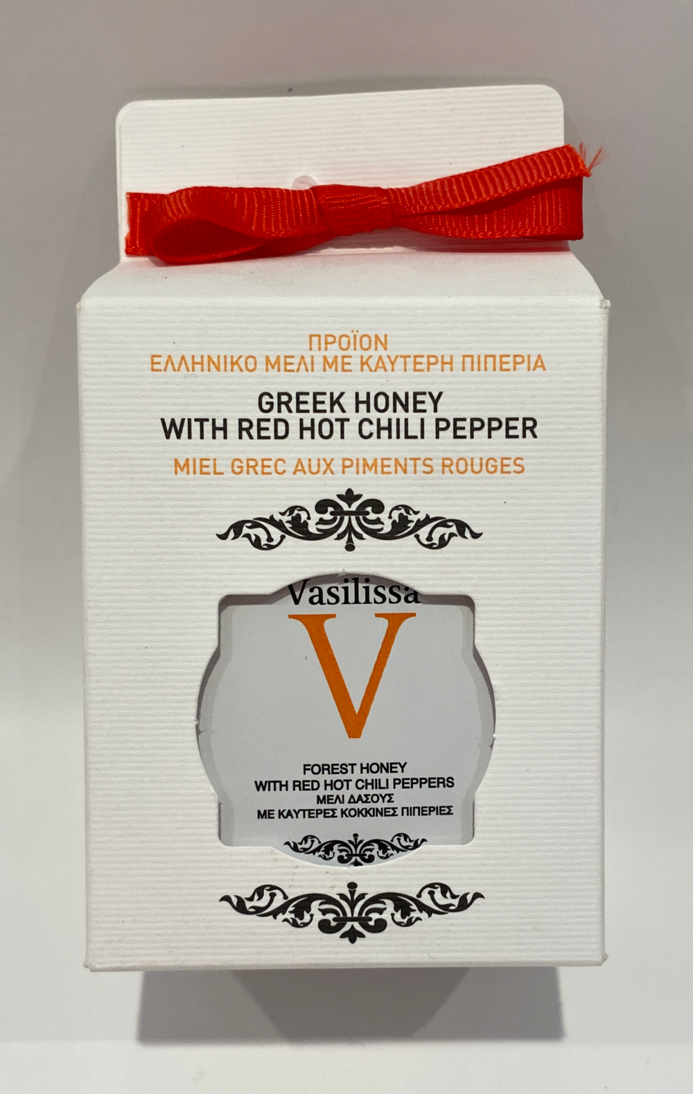 Vasilissa - Greek Honey With Red Chili Pepper - 8.81 oz
