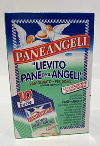 Paneangeli - Lievito - 10 Bags Pane Degli Angeli Vanigliato - 160g