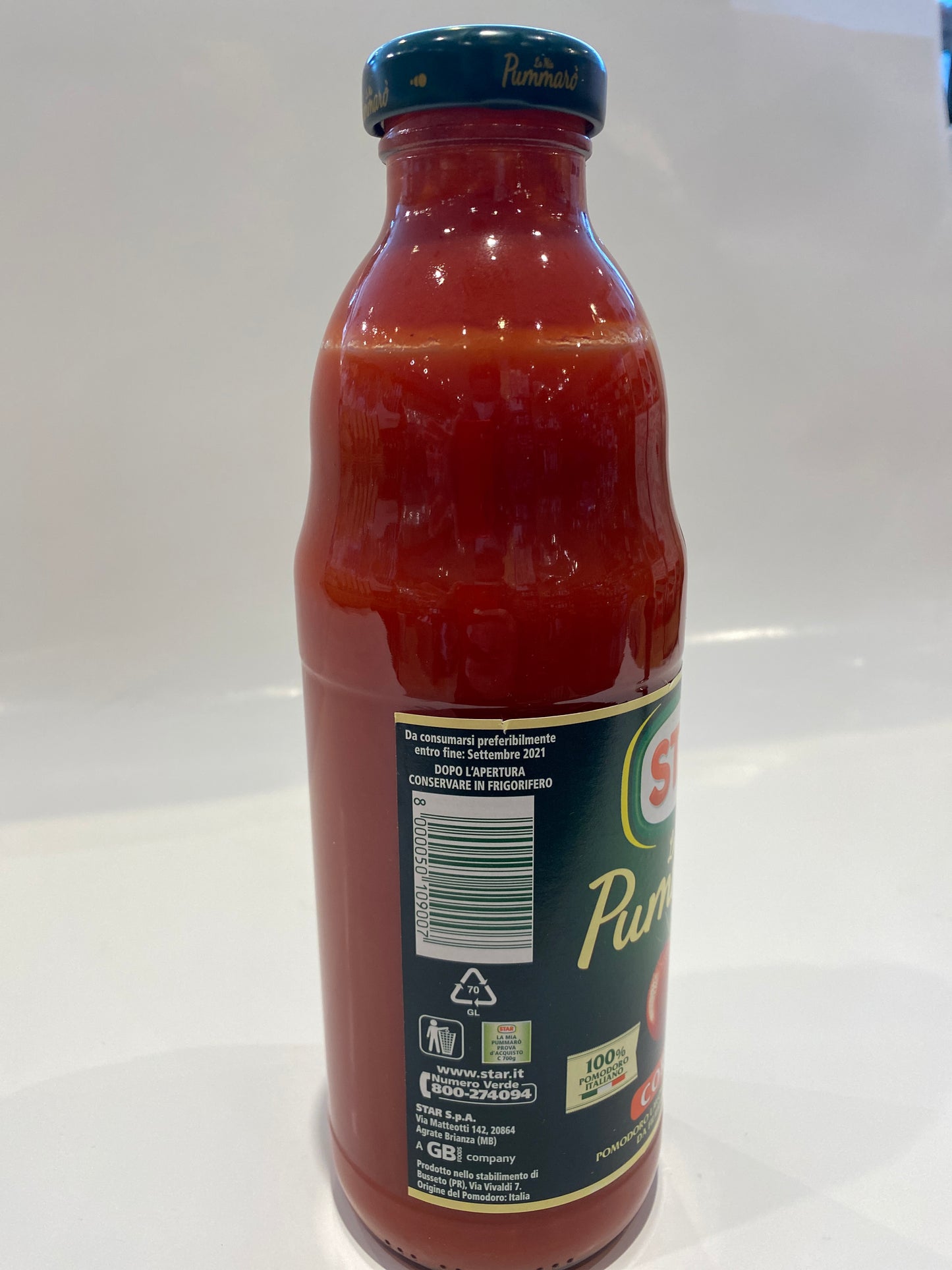 Star - La Mia Pummaro Tomato Puree Corposa - 700 g