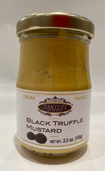 Tartufi Jimmy - Black Truffle Mustard - 3.5 oz