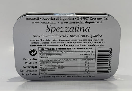 Amarelli - Liquorice Rossano - 40g (1.4 oz)