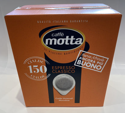 Motta Cremoso Espresso Pods - 150 Pods / Case