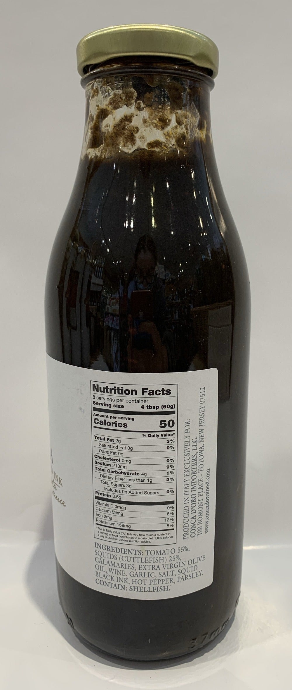 Paolo's - Tomato Sauce Al Nero Di Seppia - 520g (18.34 oz)