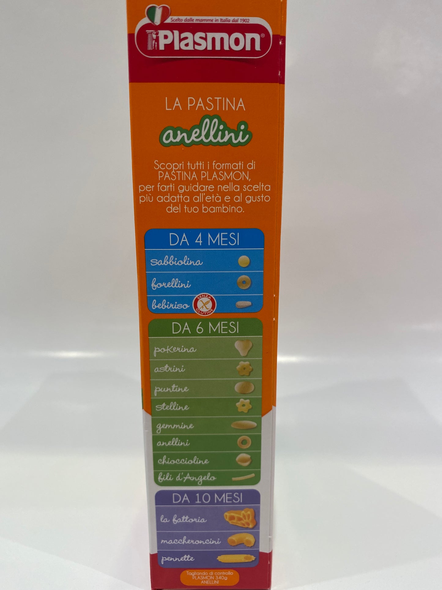 Plasmon - Pastina Anellini - 340 g