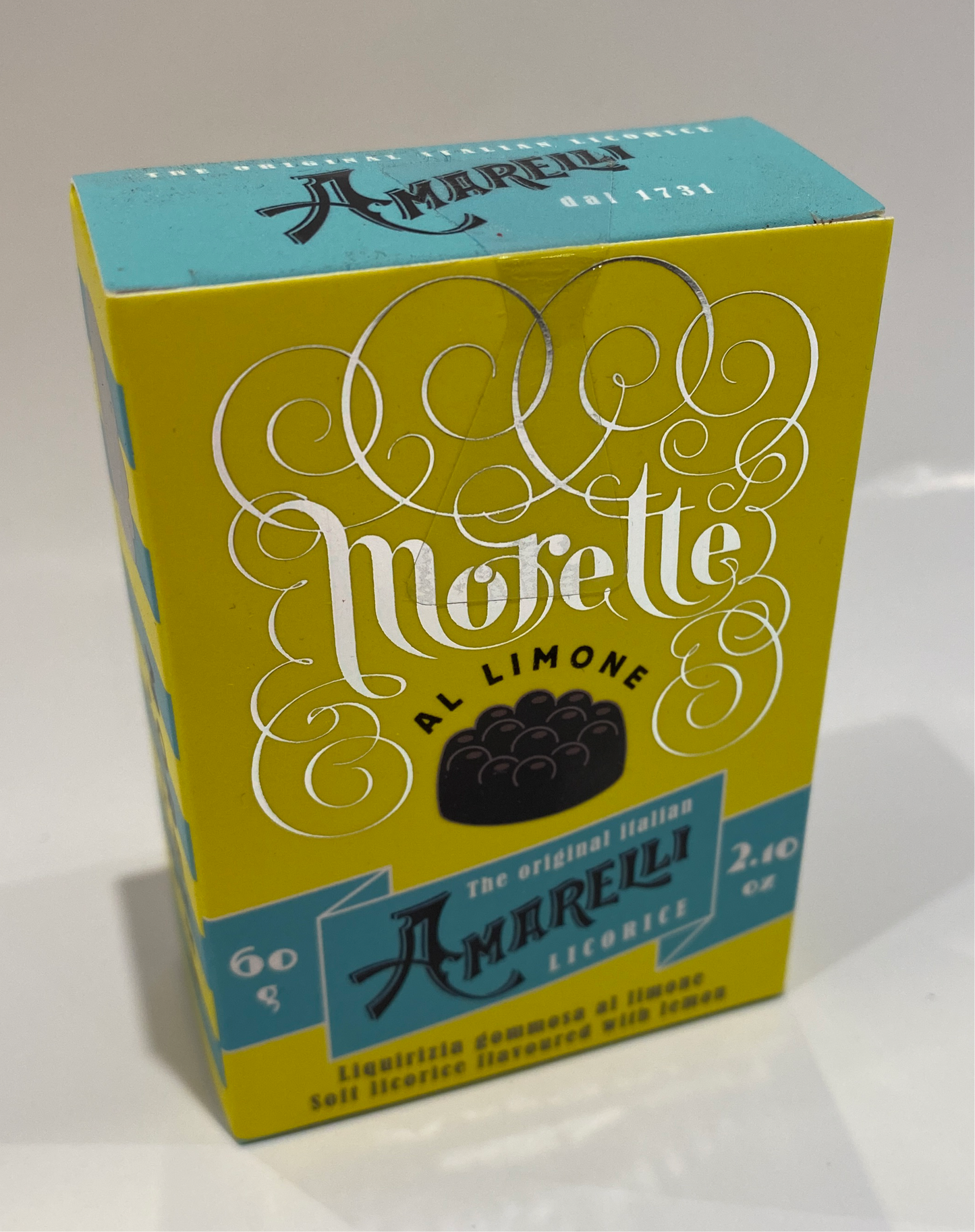 Amarelli - Morette Liquirizia Al Limone - 2.10 oz