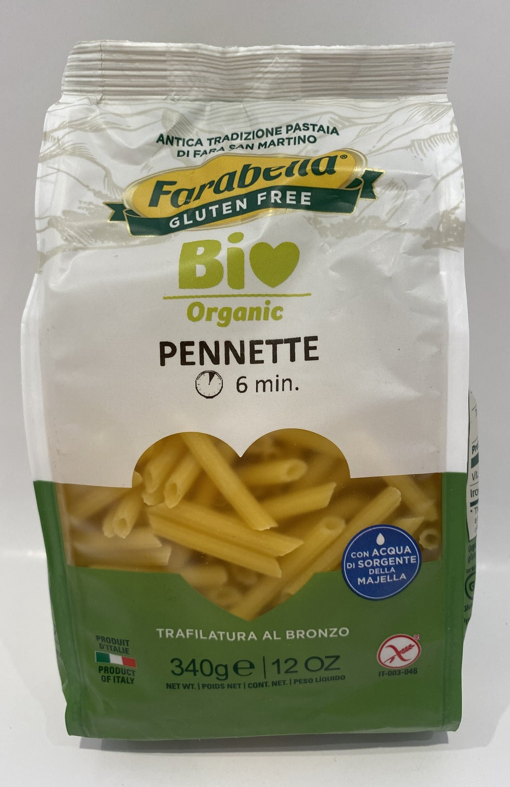 Farabella - Pennette Organic (Gluten Free) - 12 oz