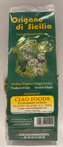 Ciao Foods - Sicilian Oregano - 1.41 oz