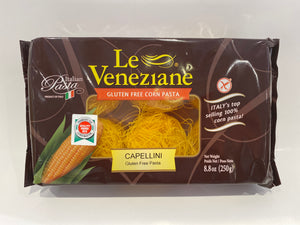 Le Veneziane - Capellini Corn Pasta (Gluten Free) - 8.8 oz