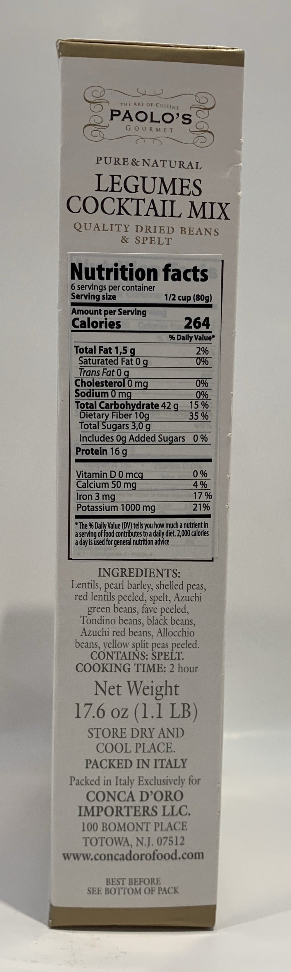 Paolo's - Legumes Cocktail Mix - 500g (17.6 oz)