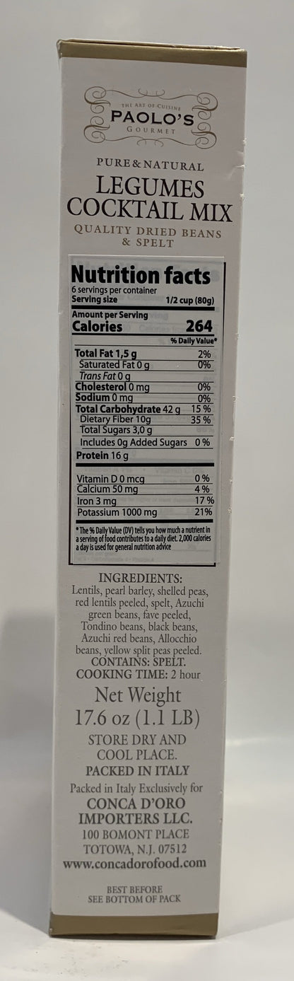 Paolo's - Legumes Cocktail Mix - 500g (17.6 oz)