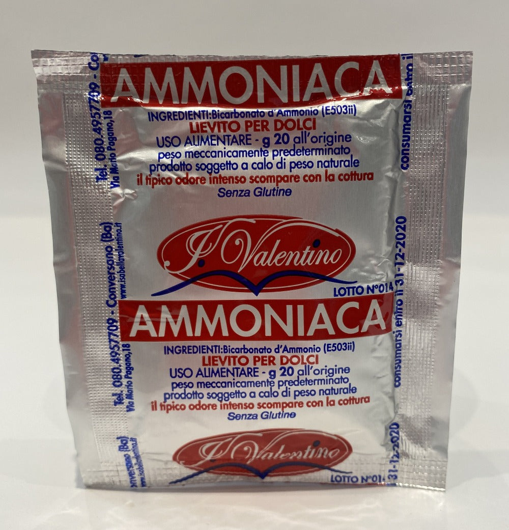 F. Valentino - Ammoniaca Lievito Per Dolci - 20g – Cerini Coffee