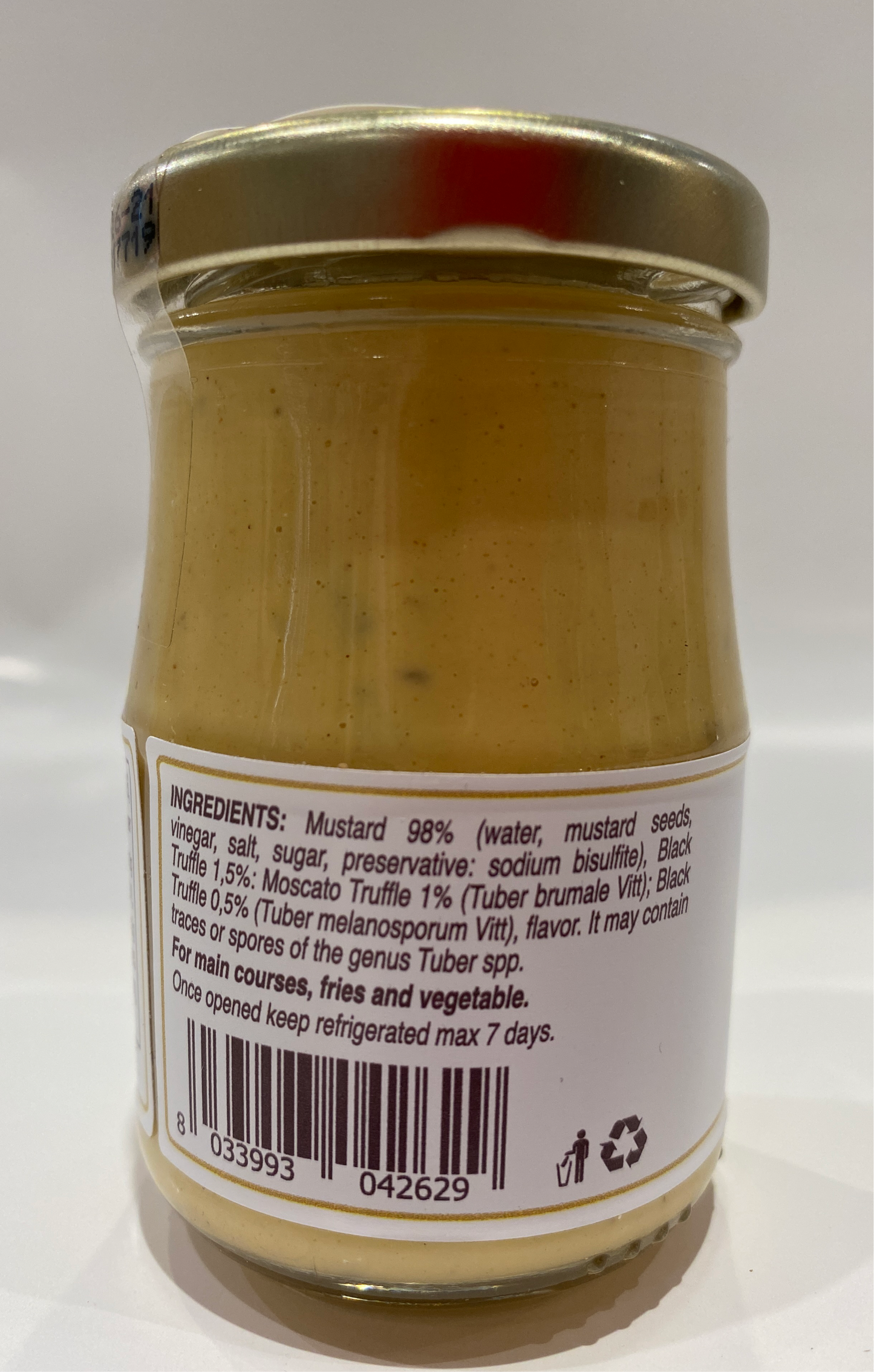 Tartufi Jimmy - Black Truffle Mustard - 3.5 oz