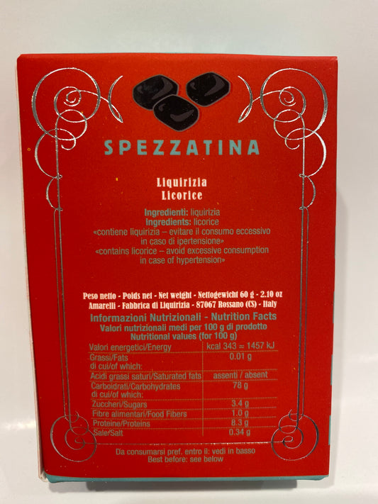 Amarelli - Spezzatina Di Liquirizia - 2.10 oz