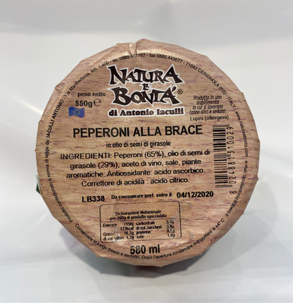 Natura E Bonta` - Peperoni Alla Brace - 19.40 oz
