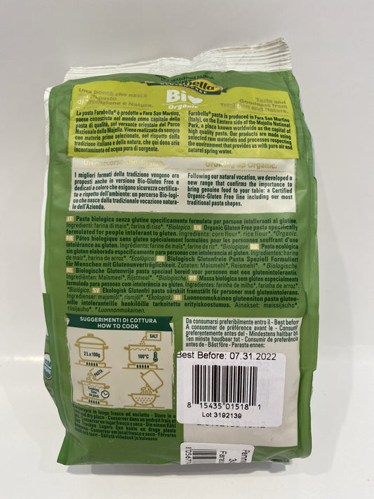 Farabella - Pennette Organic (Gluten Free) - 12 oz