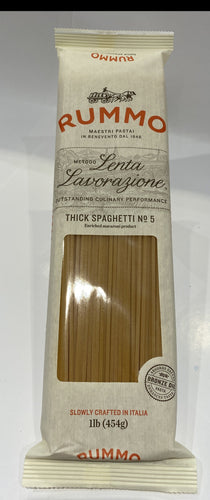 Rummo - Thick Spaghetti #5 Pasta - 454g (16 oz)