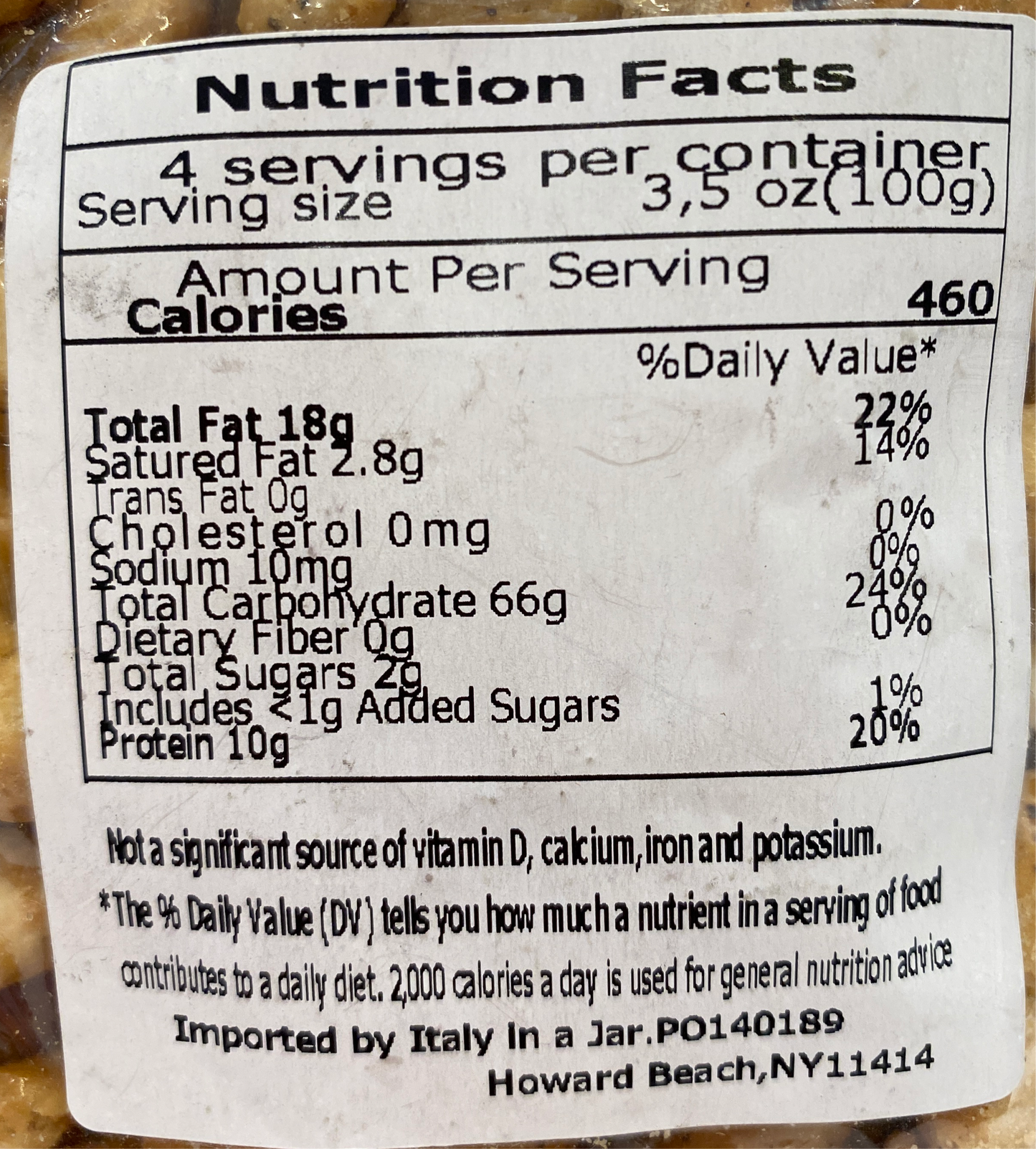 Il Tarallo Di Palo - Taralli Al Pepper - 14 oz