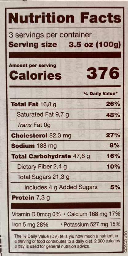 Giampaoli - Colomba Chocolate - Gluten Free - 350 g (12.35oz)