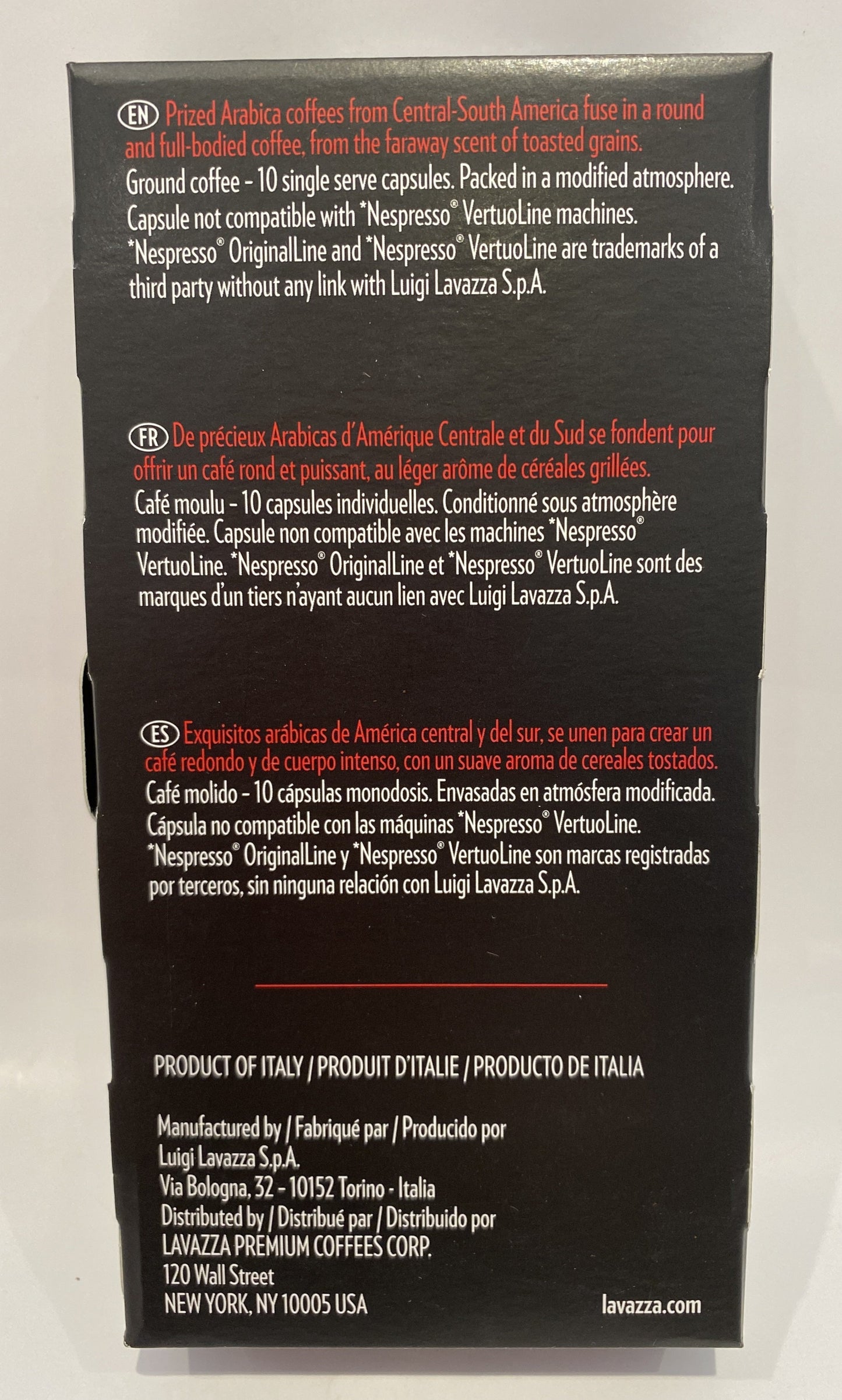 Lavazza - Armonico - Espresso Capsules - 10/Bag (Intensity 8) - Compatible with Nespresso® Machines