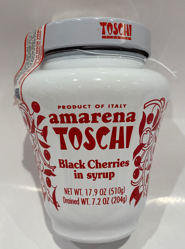 Toschi - Black Cherries In Syrup - 510g (17.9 oz)