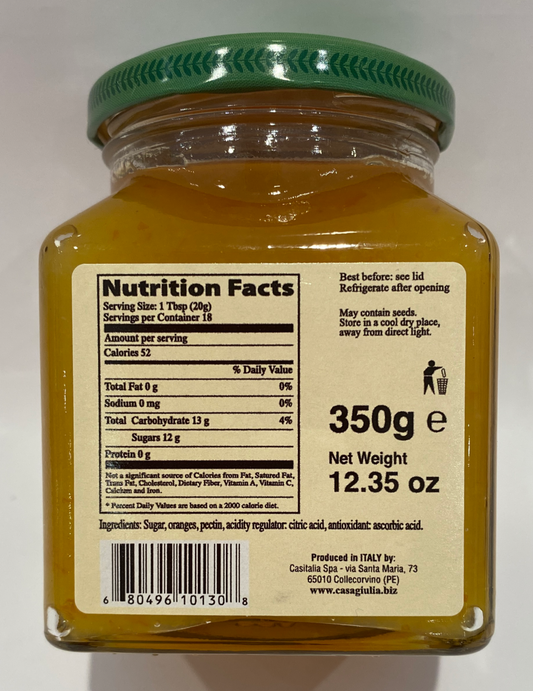 Casa Giulia - Sicilian Orange Jam - 12.35 oz