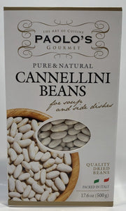 Paolo's - Dry Cannellini White Beans - 500g (17.6 oz)