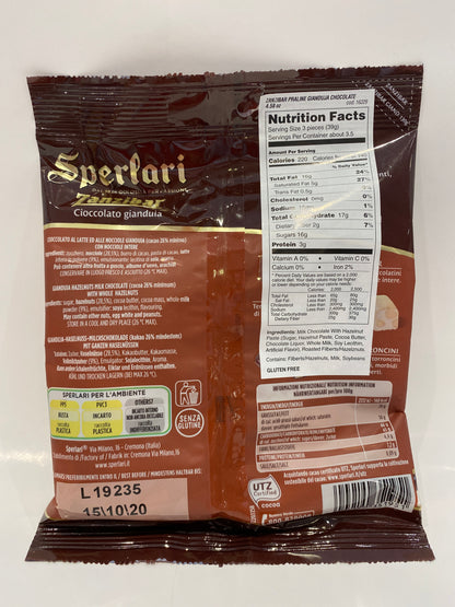 Sperlari - Zanzibar Cioccolato Gianduia - 4.12 oz