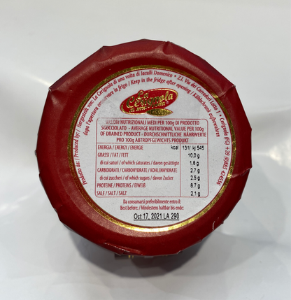 La Cerignola - Baby Spicy Peppers Stuffed With Anchovies (Piccante) - 10.23 oz