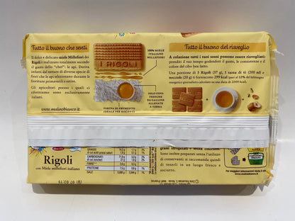 Mulino Bianco - Rigoli - Miele Millerfiori Italiano - 14.1 oz