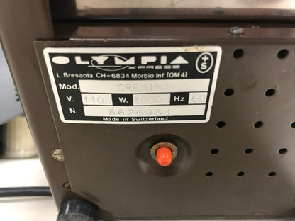 Refurbished Cremina 1986 (free shipping + 6 month warranty) Used - Red