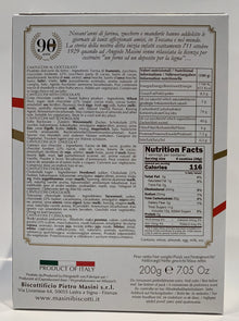 Masini - Cantuccini Al Cioccolato - Fondente - 200g (7.05 oz)