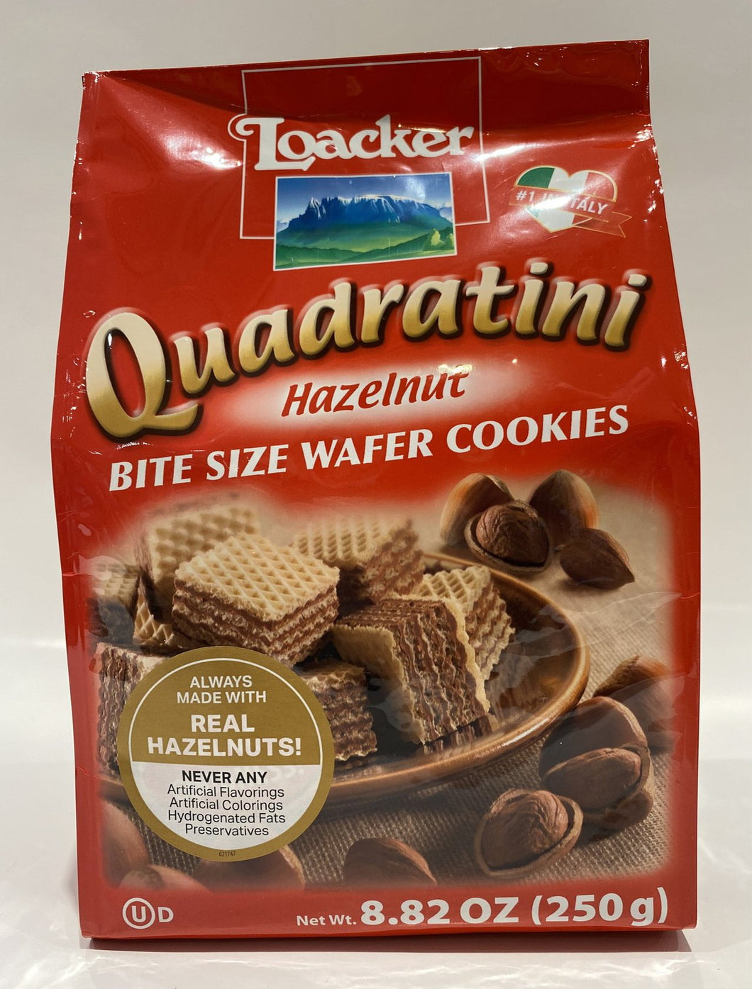 Loacker - Hazelnut Bite-Size Wafer Cookies - 250g (8.82oz)