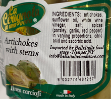La Cerignola - Artichokes With Stems - 19.40 oz