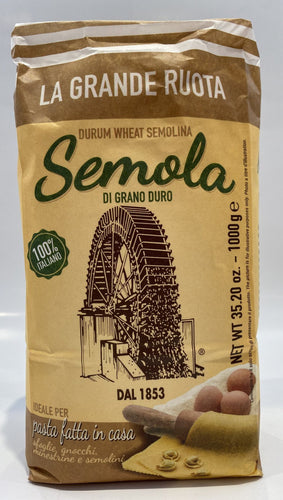 La Grande Ruota - Semola Semolina Flour Di Grano Duro - 35.20 oz