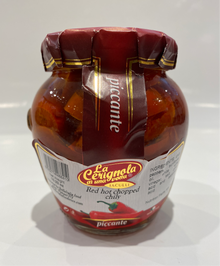 La Cerignola - Red Hot Chopped Chily Peppers -10.23 oz