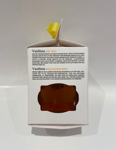 Vasilissa - Greek Organic Wild Forest Honey with Honeycomb - 8.81 oz