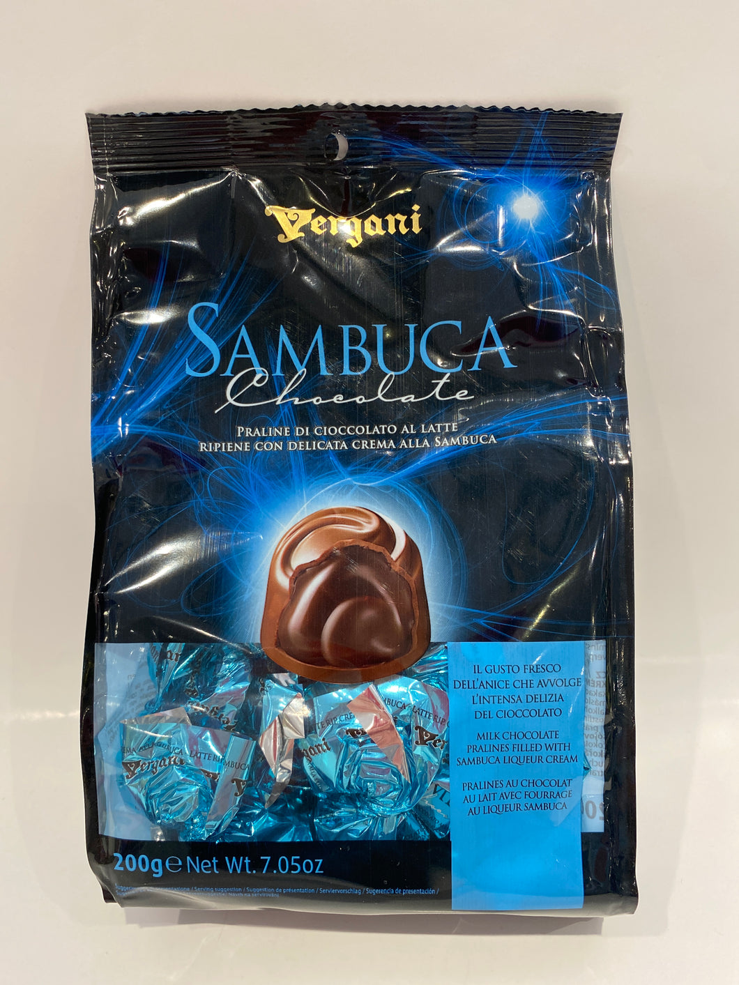 Vergani - Sambuca Chocolate - 7.05 oz