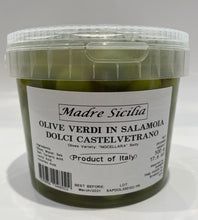 Madre Sicilia - Olive Verdi In Salamoia Dolci Castelvetrano - 17.6 oz