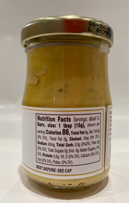 Tartufi Jimmy - Black Truffle Mustard - 3.5 oz