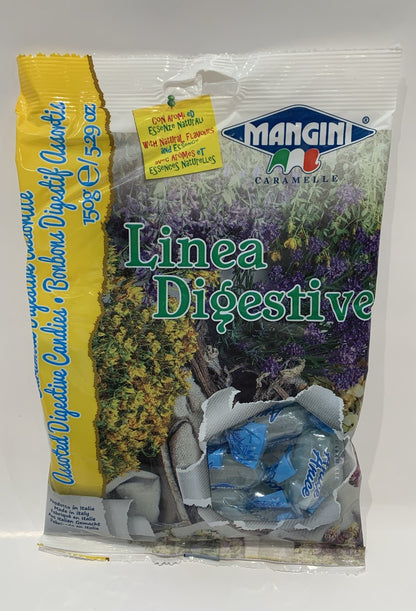 Mangini - Linea Digestive - Caramelle - ANICE - 150g (5.29 oz)