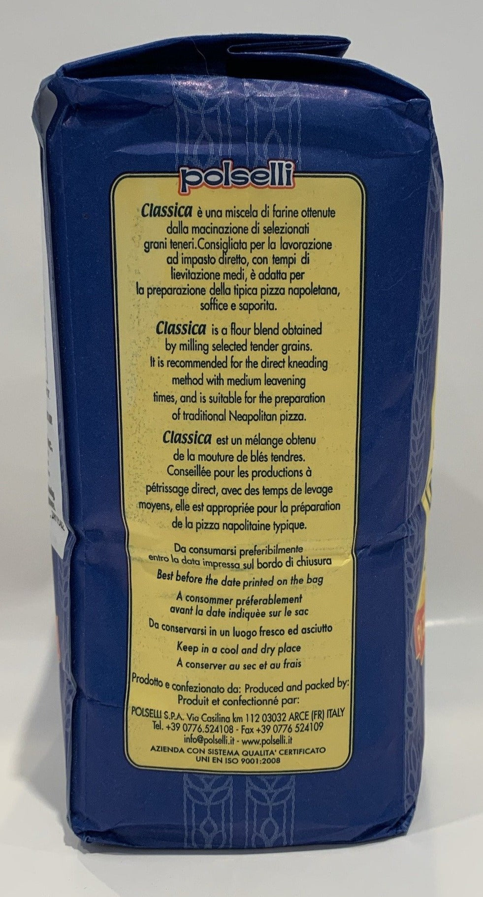 Polselli - Classica - Farina Di Grano Tenero Tipo "00" - 1000g (2.2 LB)